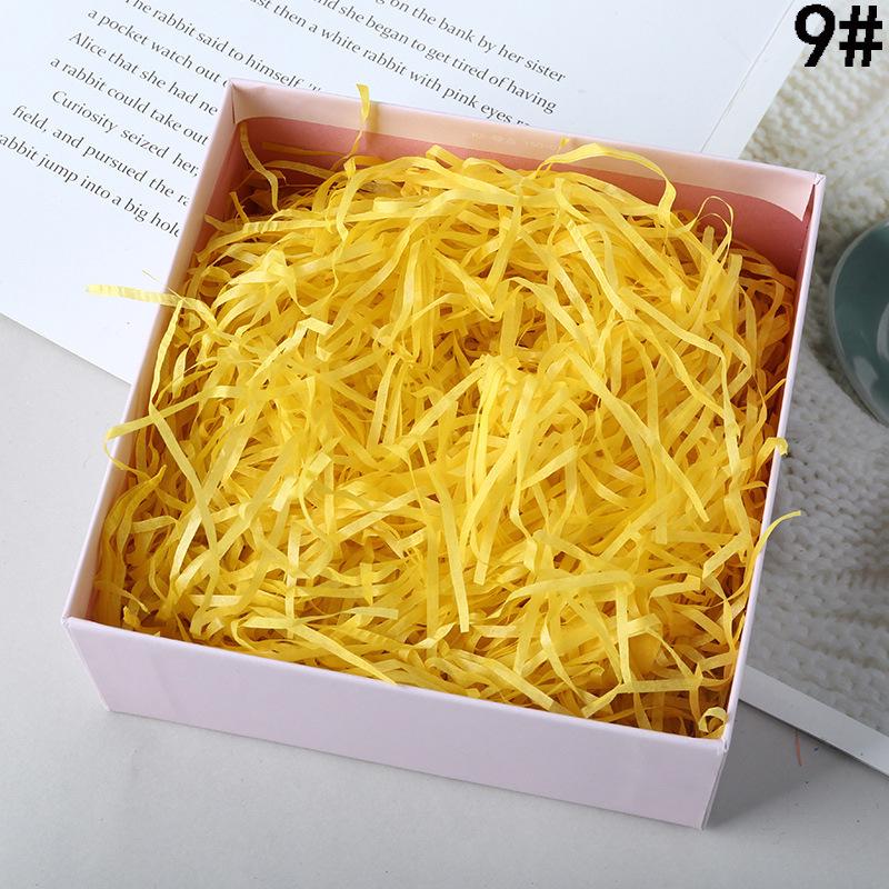 Colored Raffia Paper Shreds for Wedding Gift & Candy Box Filler - Crinkle Paper In Stock