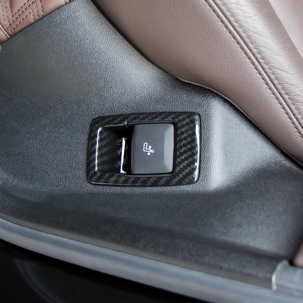 For BMW X3 G01 2018 2019 2020 2025 2025  Seat Adjust Button Cover Sticker 2Pcs Seat Adjustment Knob TrimInterior Accessories
