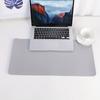1pc-Dual Purpose Mouse Pad for Office Desk and Writing Desk, Made of Synthetic Leather PU Material, Waterproof and Dustproof.