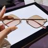 2026 Luxury Women Sunglasses New Half Frame Diamond Shaped Sun Glasses for Men Unisex Dopamine Small Frame Outdoor Eyewear