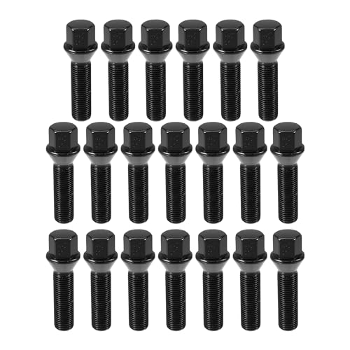 

ACROPIX M14x1.5 удлиненные колесные гайки коническое гнездо для колесных проставок 19 мм шестигранник 45 мм длина хвостовика совместимы с BMW X3 E83 2003-2010 - упаковка из 20 шт.