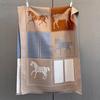 Women Cashmere Scarf New Autumn Winter Korean Thick Warm Scarves Horse Print Large Shawl Wrap Bufanda Poncho Echarpe Pashmina