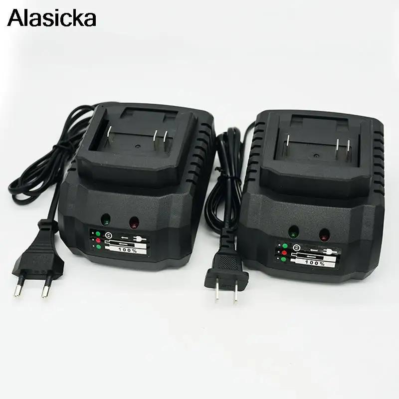 Battery Charger Suitable for Makita 18V 21V Li-ion Battery Portable Fast Charger for Makita Battery Replacement EU Plug US Plug