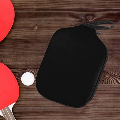 Neopren Paddelabdeckung Pickleball Kopfhülle Aufbewahrungsträger mit Riemen Tasche Schlägerschutzhülle
