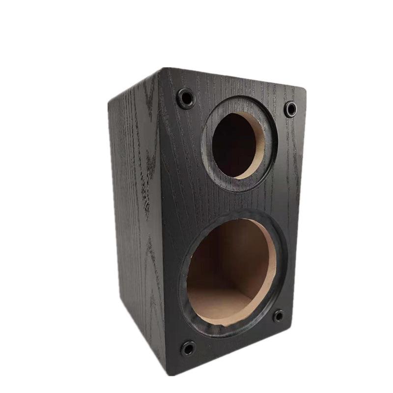Wooden Bookshelf Speaker Cabinet for 4-10-Inch Horn Speakers: DIY Two-Way Empty Bass Cabinet