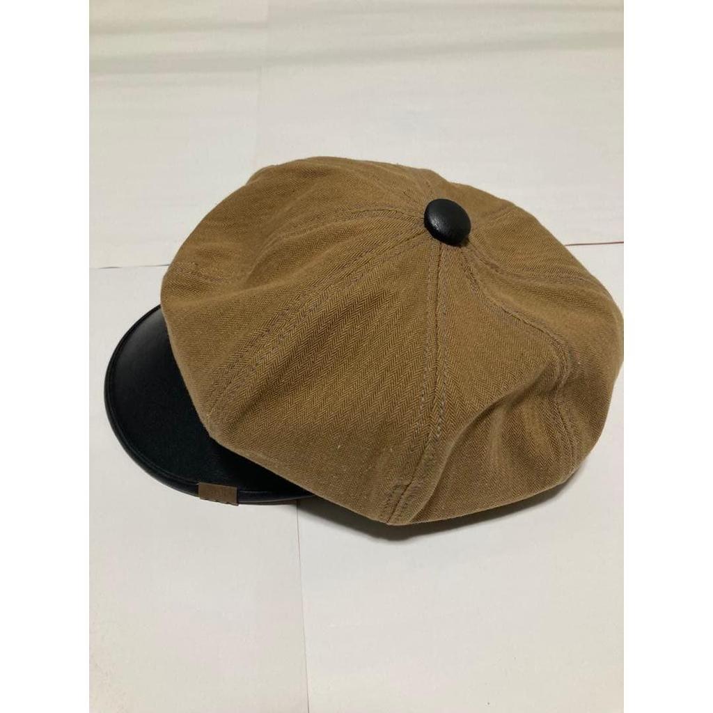 Used NEIGHBORHOOD Casquette Herringbone Leather XL
