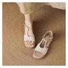 New Retro Shoes Versatile Flat Beach Slippers