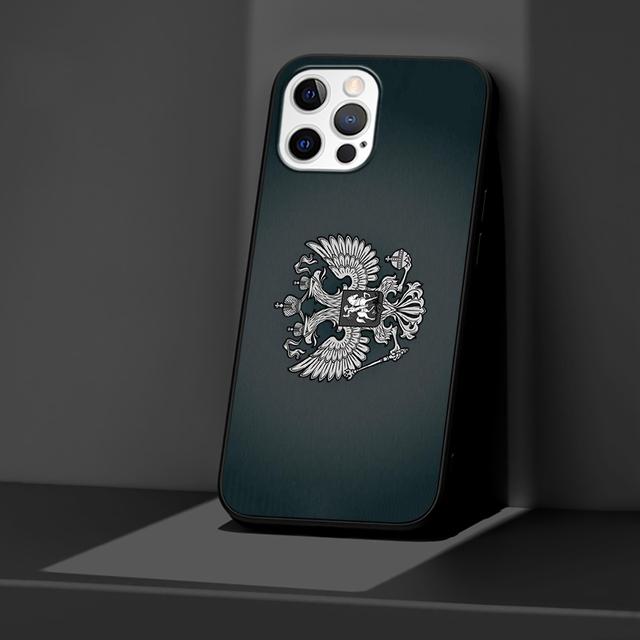 

Чехол с российским флагом для Iphone 14 11 13 Pro Max 12 Mini Xr 7 8 Plus Se 2020 Xs 6 6s +5 5S, черный мягкий чехол-сумка для мобильного телефона iPhone 12 Pro