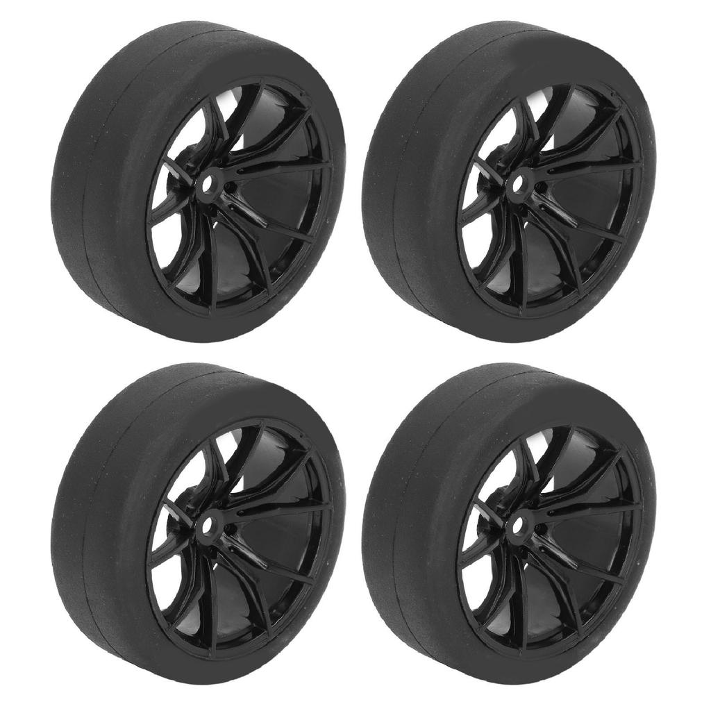 4PCS RC Car Tires Strong Cushioning Universal Fit for TAMIYA TT01 TT02 XV01 XV02 HSP 94123 94122 1 10 Remote Control