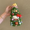 12Cm Sanrio Hello Kitty Keychain Cute Animal Fashion Keyring Backpack Plush Toy Pendant Doll For Girlfriend Birthday Gifts
