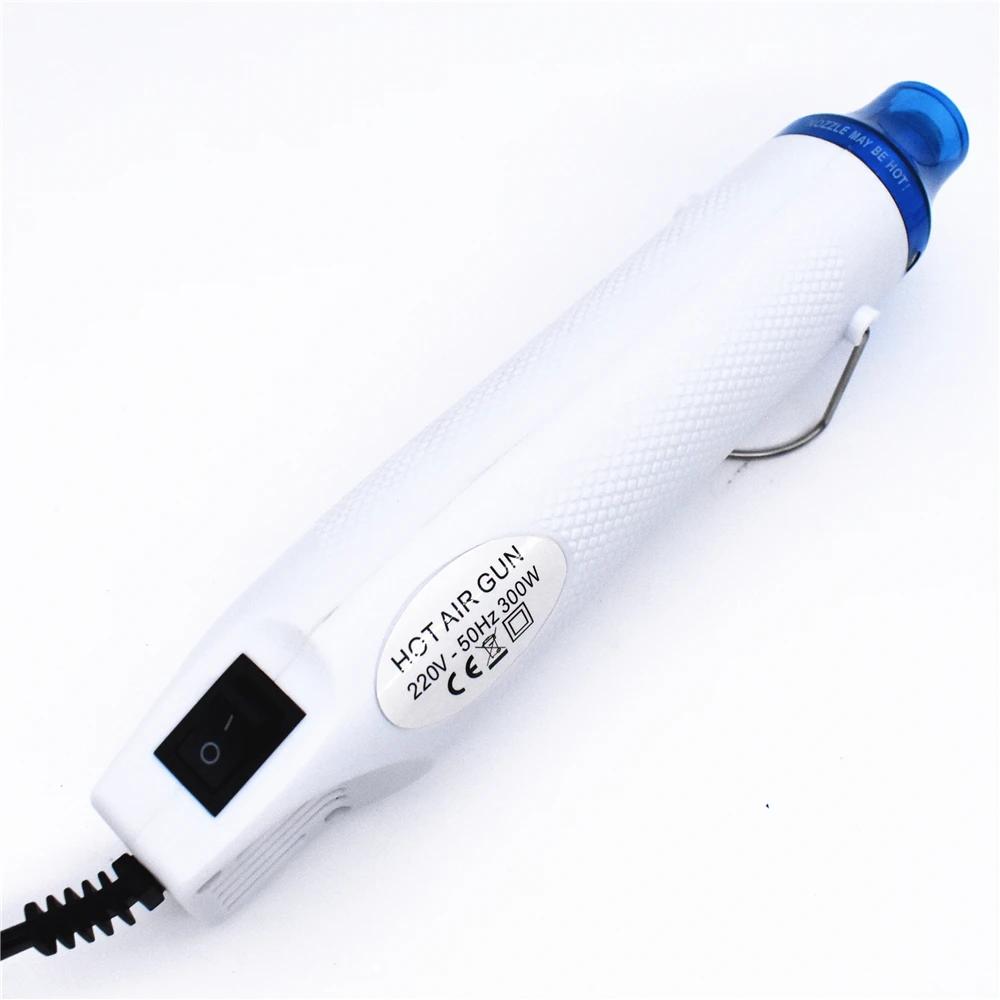 Home Heat Gun Electric Power Hot Air 300W 220V 110V EU US Plug Multi Purpose Soft Ceramic Seat DIY Tool for Heat Shrink Tube