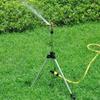 Garten Automatischer Rotierender Rasensprenger Edelstahl Stativ Bewässerungsständer 360-Grad Wasserstrahl Garten Rasensprenger Werkzeug
