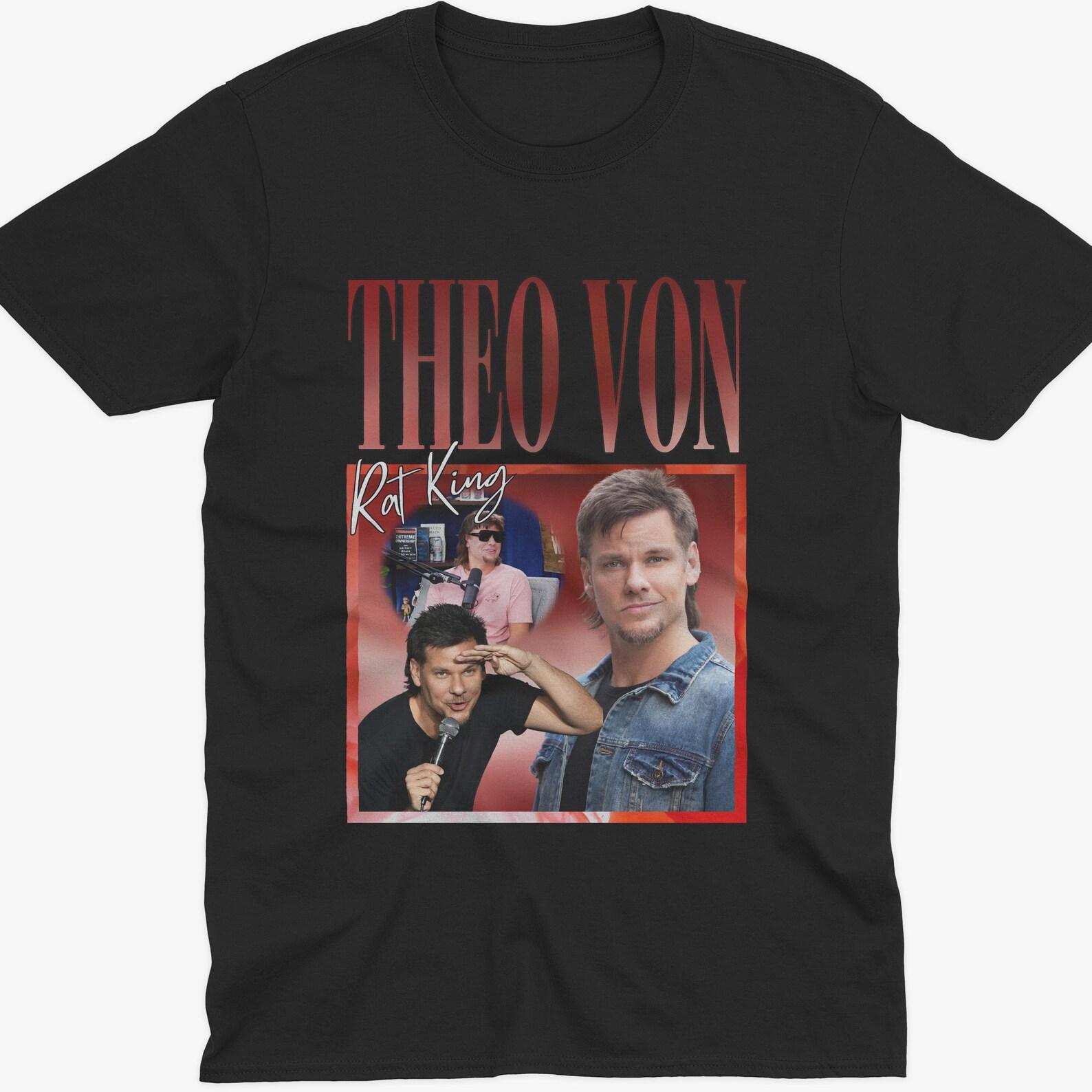 Theo Von Retro Homage T-Shirt, Theo Von Gang Gang T-Shirt, Theo Von T-Shirt, Theo Von Clothing, Theo Von, Joe Rogan, This Past Weekend 2XL