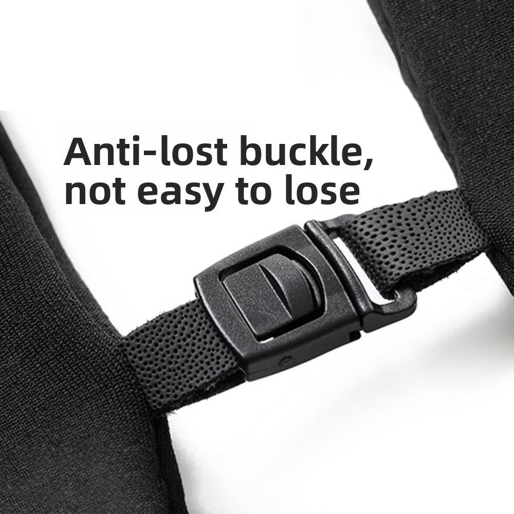 Anti Loss Thick Cycling Gloves Lock Buckle Warm Outdoor Gloves Winter Cycling Gloves  Outdoor