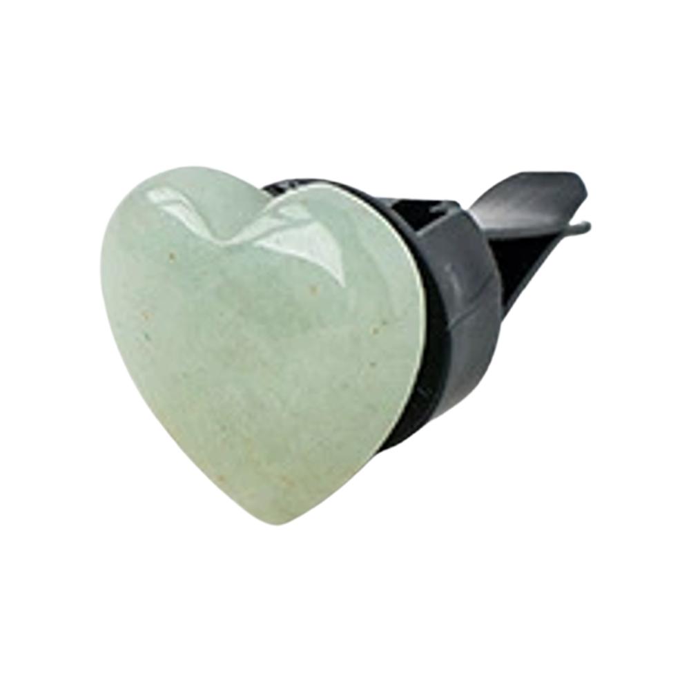 

Green Star Crystal Car Vent Clip | Natural Stone Aromatherapy Diffuser | Essential Oil Fragrance for Car & Home Decor