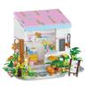 Fantasy für Erwachsene Kompatibles Bausteinset Märchenhaus mit Café Kunstatelier, Garten Straßenszenerie Partygeschenk