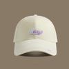 Baseball cap peaked cap women's spring and autumn hard top wide brim high cranial top versatile fashion deep top small face new