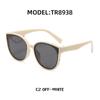 JYL TS Unisex Korean Cat-Eye Polarized - Chain-Attached Trendy Shades 8938