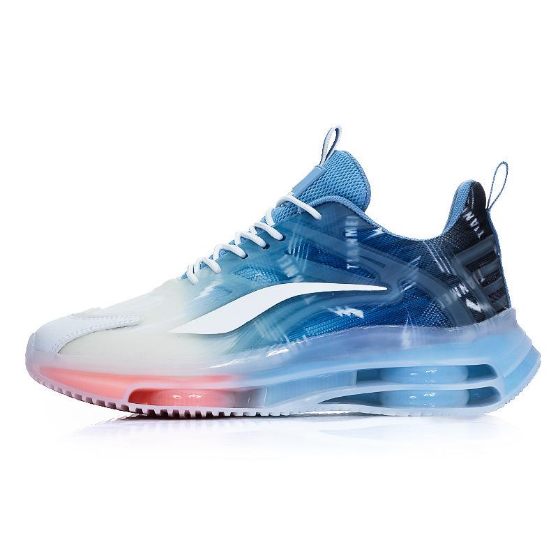 Men's Shoes Sports Shoes Spring and Summer 2025 New Full Palm Air Cushion Shock Absorption Men's Shoes Breathable Casual Sports Basketball Shoes