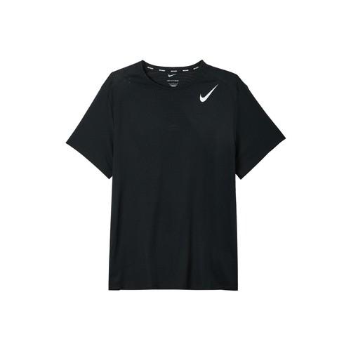 Nike Men s Black Crew Neck Breathable Short-Sleeve T-Shirt L чёрный