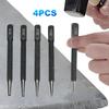 Alloy Steel Non Slip Center Punch Metal Wood Marking Drilling Tool Nail Setter Punch And Center Punch Set for Plastic Wood Metal
