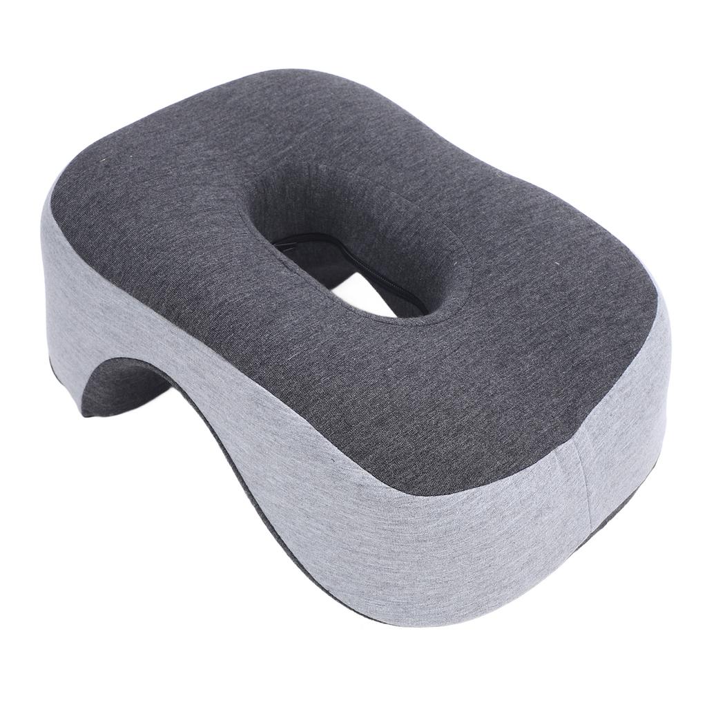 Face Down Pillow Memory Foam Slow Rebound Soft Support Ergonomic Nap Sleeping Pillow for Office Classroom Beauty Salon