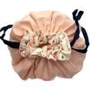 Gucci Beauty Linen Drawstring Cosmetic Pouch