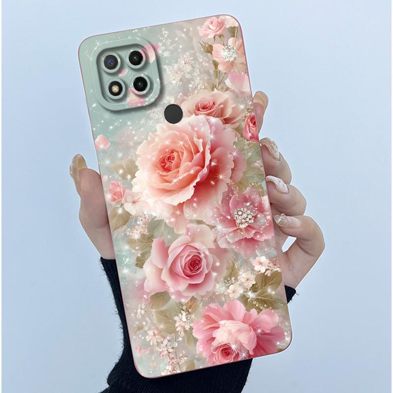 Fashion Simplicity Phone Case For Xiaomi Redmi 9C NFC Soft Liquid Silicone Fundas Redmi9C Redmi 9 C Camera Protection Cover Case