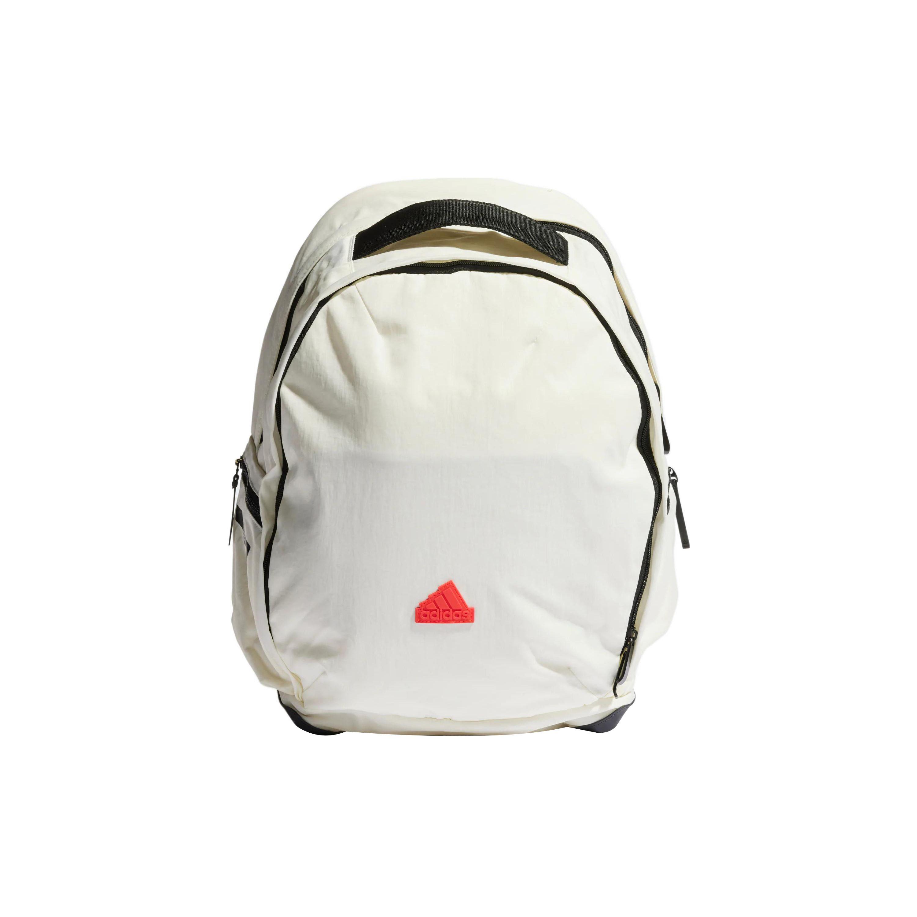 Adidas SW Classic BP Sports Zipper Backpack Unisex Backpack White HP1567 White