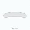 Transparent Car Styling Center Console Dashboard Interior Trim Protection Film TPU Protector Sticker for Porsche Taycan