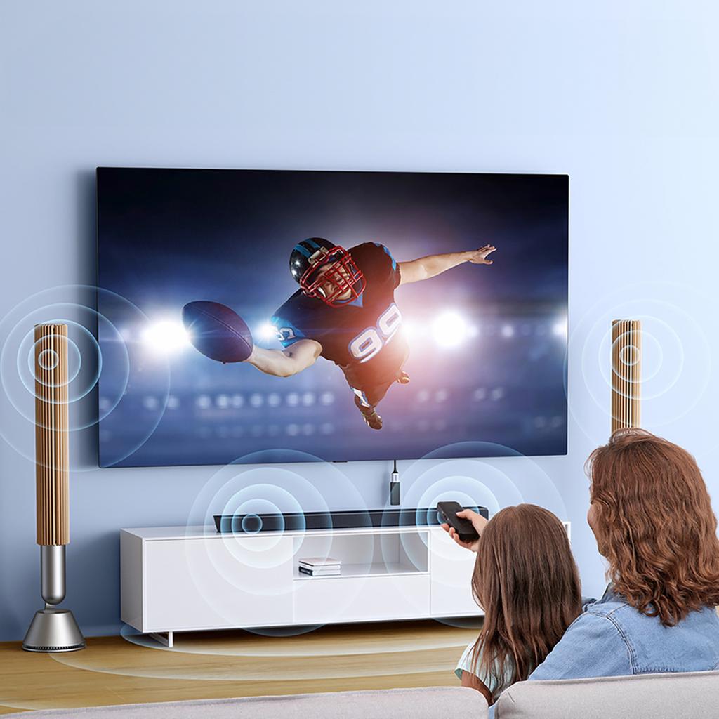 HDMI-Stecker auf HDMI-Buchse 8K Verlängerungskabel 15cm Grau