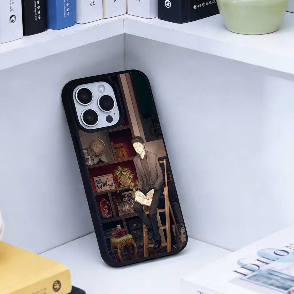 

STEINS GATE D-Ринтаро О-Окабэ Чехол для телефона Для iPhone 14,16,15,13,17,12,Plus,Pro,Max Магнитный Для Magsafe Матовый Чехол iPhone13