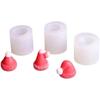 Weihnachtsserie Hutform Kerze Silikonform DIY Geometrie Kerzenherstellung Resin Seifenform Geschenke Bastelbedarf Heimdeko