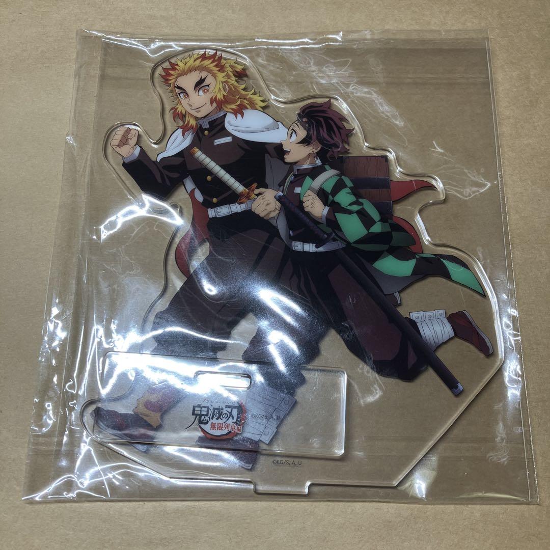 

[USED] Demon Slayer Acrylic Stand - Kyojuro Rengoku and Tanjiro Kamado