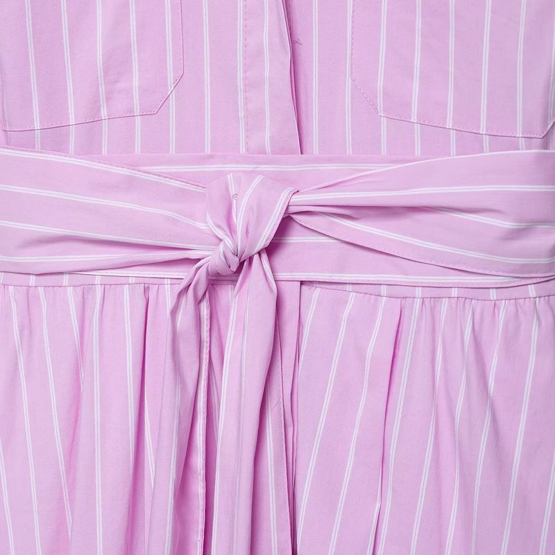 Kaslead New Women clothes Western Style Fashion Poplin Shirt Style Dress 2640596 104