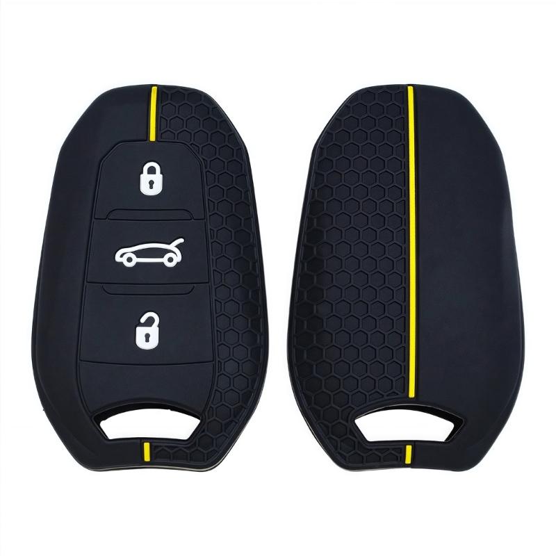 Car Key Case for 208 308 408 Key Fob Protector Cover Waterproof Key Cover Protective Shell Full Protection Case