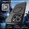 Matte Magsafe Magnetische Handyhülle für iPhone 16 15 14 13 12 11 Pro Max 17 Air PC Hart Drahtloses Laden Anti-Fingerabdruck Abdeckung