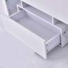 Low Board with TV Low TV Board with LED TV Width Mirror TV TV Living White BO-RION Storage, Stand, Type, Lighting, White, Rack, 130cm, Surface, Stand,