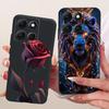 Phone Case For Moto G86 Cover Cute Cat Fashion Funny Luxury Painted Funda For Motorola Moto G86 Casing