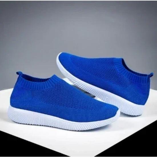 Summer New Women's Vulcanized Shoes High Quality Women's Sports Shoes Slip-on Flat Shoes Women's Loafers XL Size 43