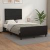 VidaXL Bed Frames with Headboard, Upholstered Bed, Double Bed, Adult Bedroom Interior Bed, Modern, Black 3270548