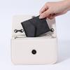 Yousheng Vertical Card Wallet Slim Card Holder Cash Wallet Snap Button Closure Retro Faux Leather Wallet Gift for Men