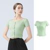 Women's Summer Short Sleeve Dance Practice Top