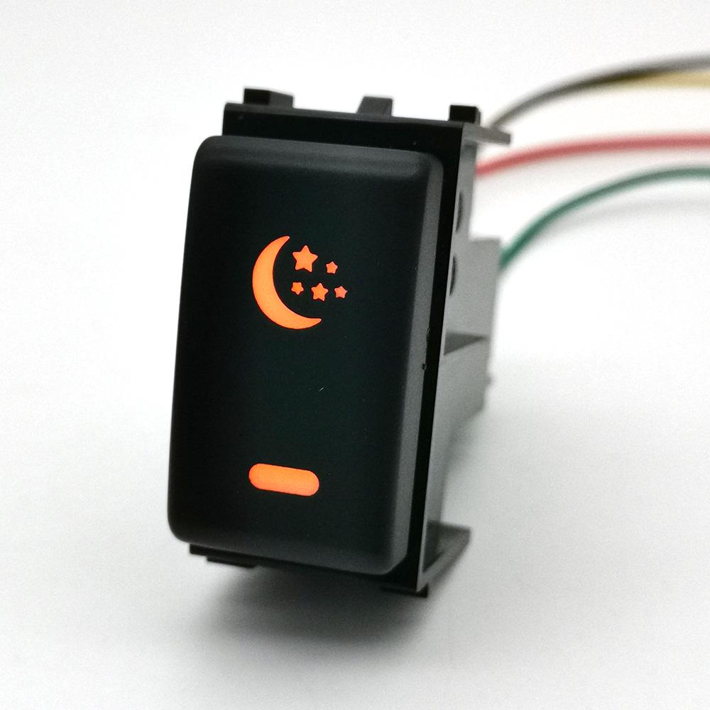 Nissan Patrol Y62 (08-15) LED Fog Light Power Radar Button with Wires