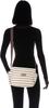 VASKA by moz Women's Shoulder Bag, Horizontal, Cotton, Striped, Elk, Deer, Veska, Nordic, VM6-226, Beige