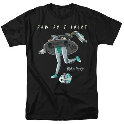 Rick And Morty Come Sto? T-shirt da uomo Nera