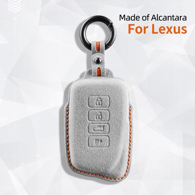 Araba Anahtar Kılıfı Kılıf Tutucu Anahtar Kabuğu Süet Lexus ES UX UX 300e NX LC NX GS RX GX RC 200 250 350 LS 450H 300H Anahtarlık İçin