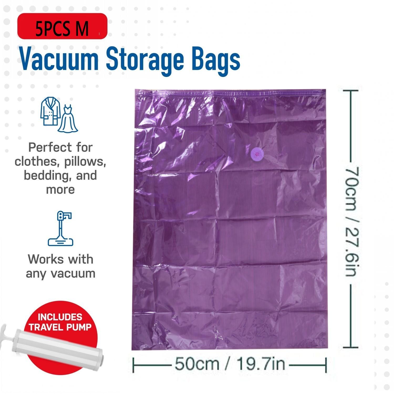 

10-Pack Lavender-Scented Space Saver Vacuum Storage Bags, Vacuum Seal Bags for Clothing, Clothes, Comforters and Blankets