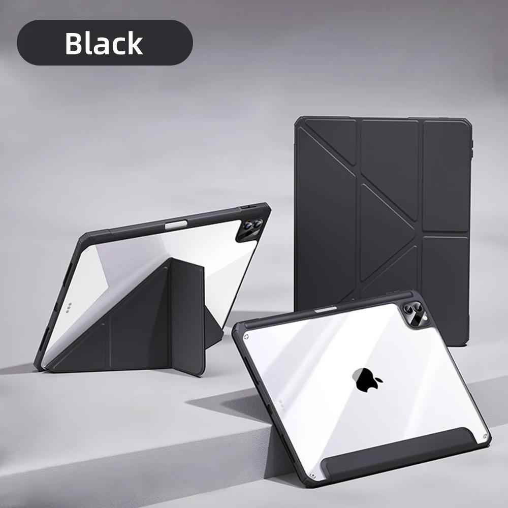 For 2025 iPad Air 11 Case iPad 10th Generation 11th A16 9th Cover Gen iPad Pro11 4 5 10.9in 12.9 M2 M3 M4 Pencil Holder Case