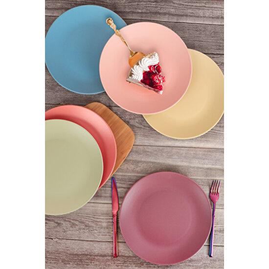 

Keramika Butterfly Pattern 24 Предмета Керамический Набор Для Завтрака На 6 Персон Розовый